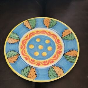 STARBUCKS Colorful Decorative Salad Plate
